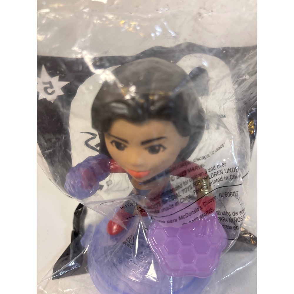 McDonalds Happy Meal Toy 2023 The Marvels Ms Marvel Figure 5 New Sealed